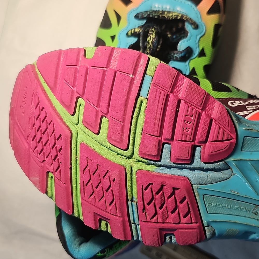ASICS Womens' Multicolor Running Shoes - Picture 7 of 9